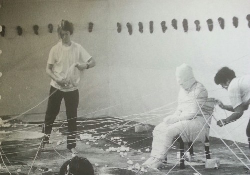 What is the history of feminist performance art?